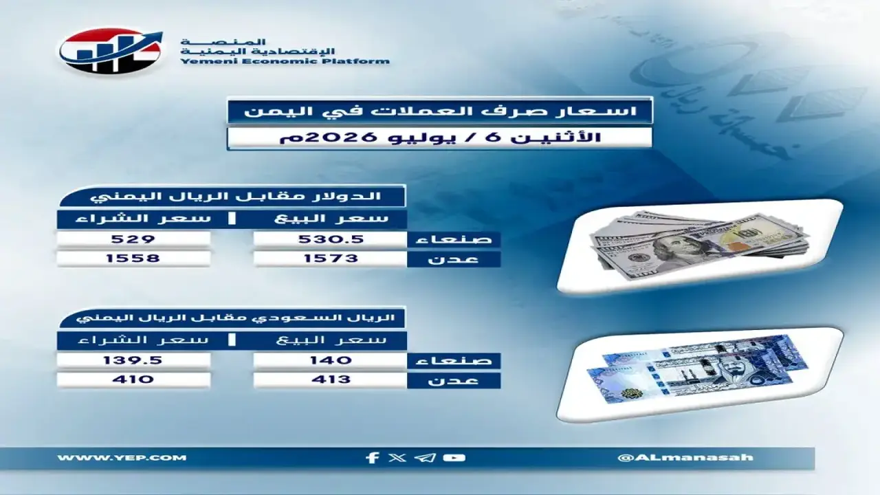 انفجار أسعار الصرف بين عدن وصنعاء يكشف أزمة اقتصادية وشيكة!